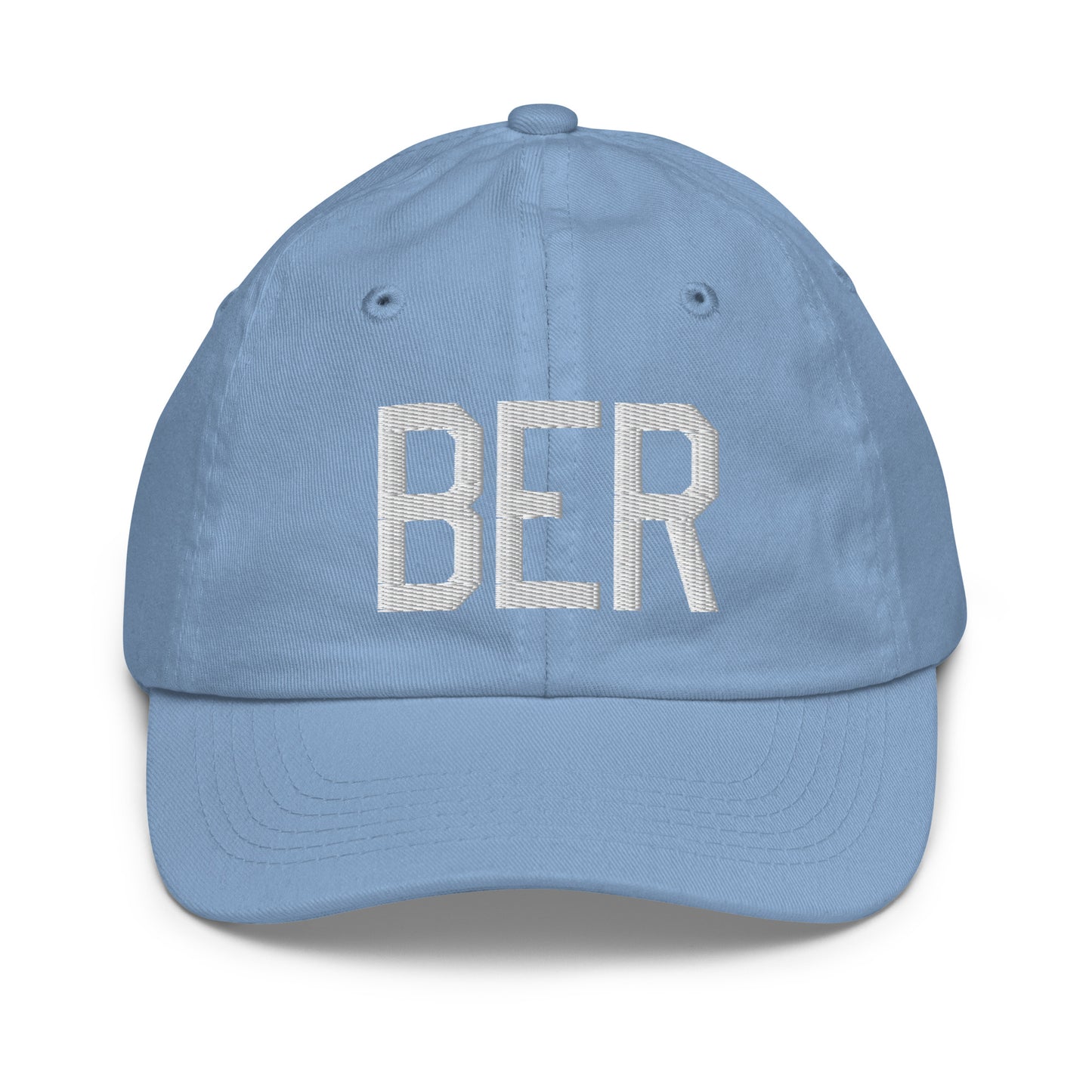 BER Berlin Kid's Baseball Cap • Air Force Lettering in White • YHM Designs - Image 22