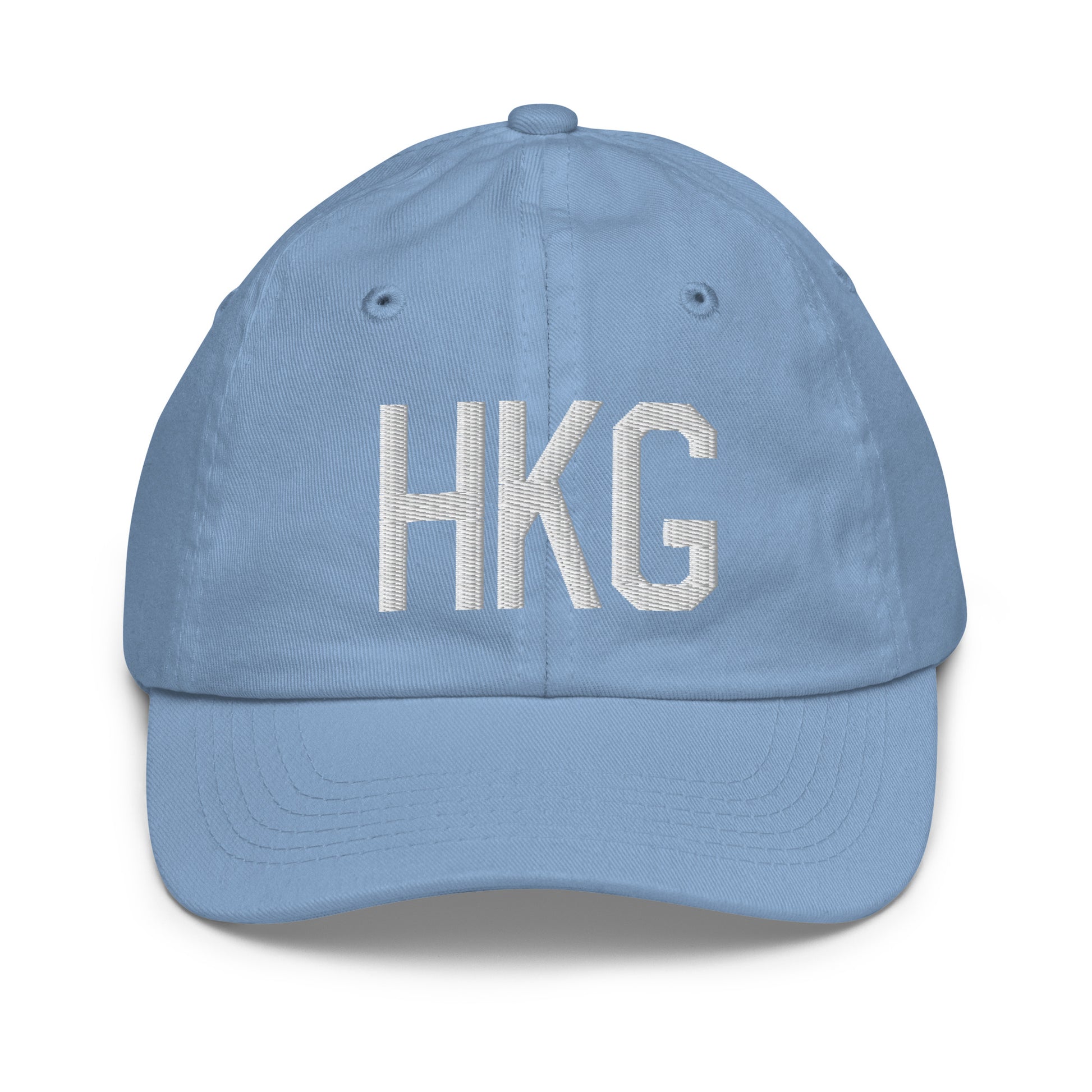 HKG Hong Kong Kid's Baseball Cap • Air Force Lettering in White • YHM Designs - Image 22
