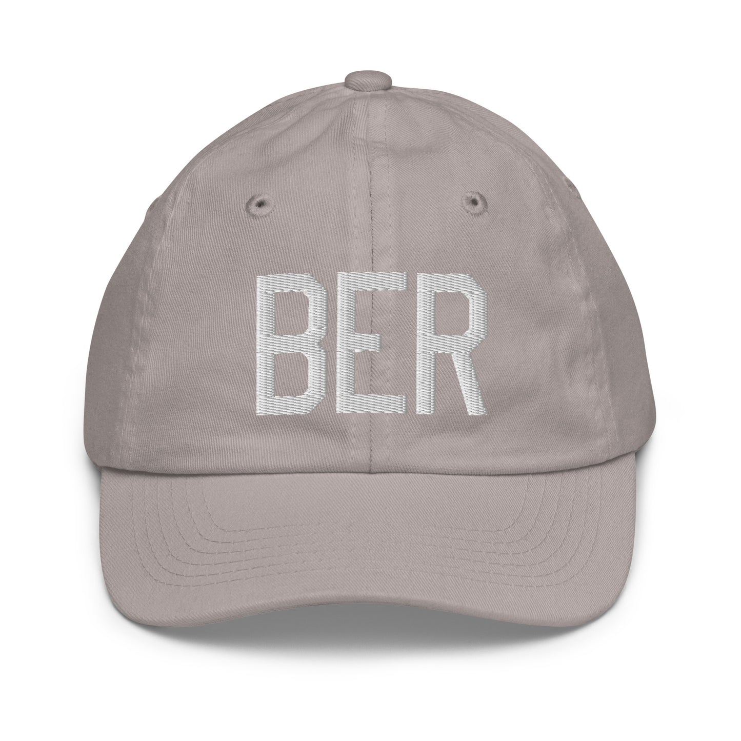 BER Berlin Kid's Baseball Cap • Air Force Lettering in White • YHM Designs - Image 25