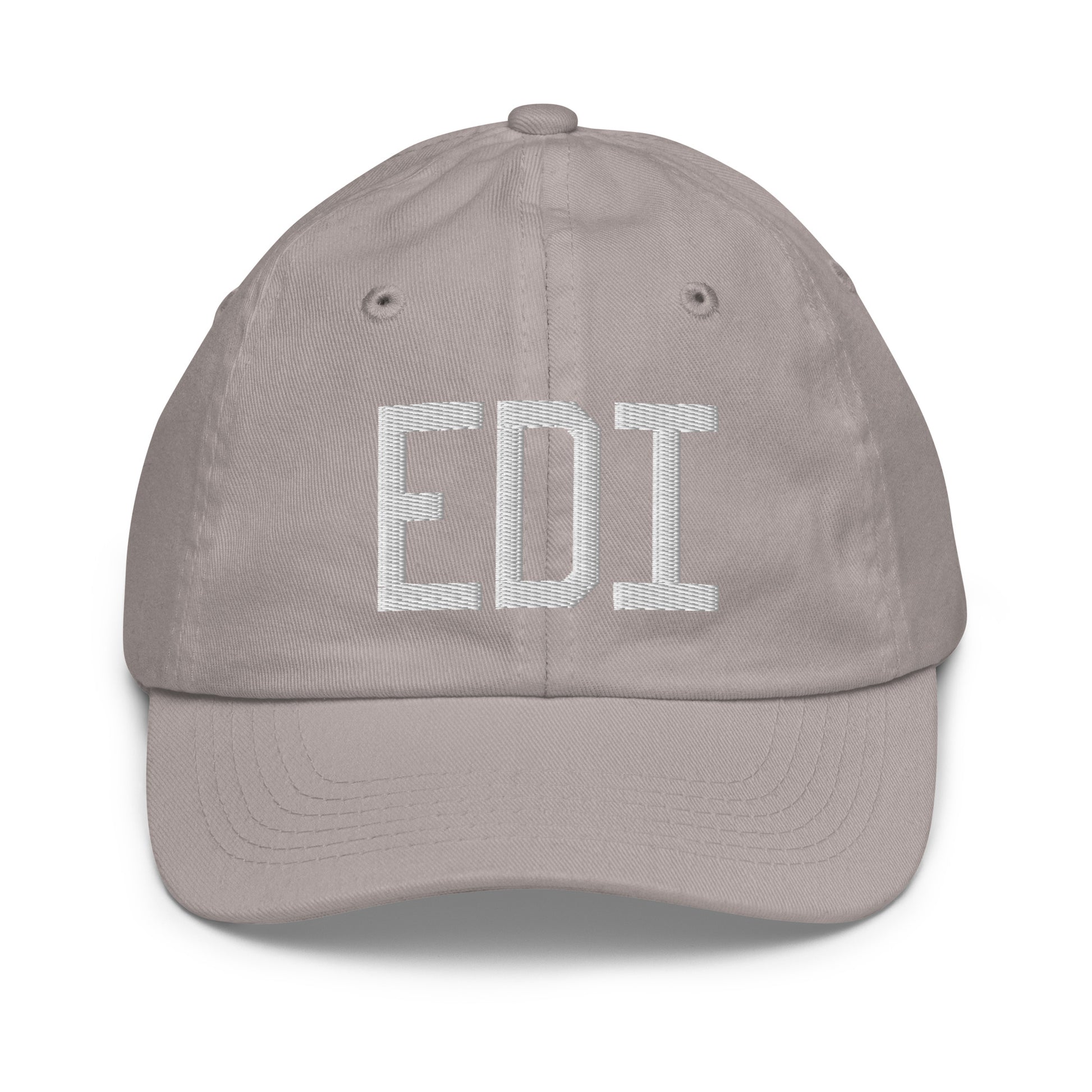 EDI Edinburgh Kid's Baseball Cap • Air Force Lettering in White • YHM Designs - Image 25