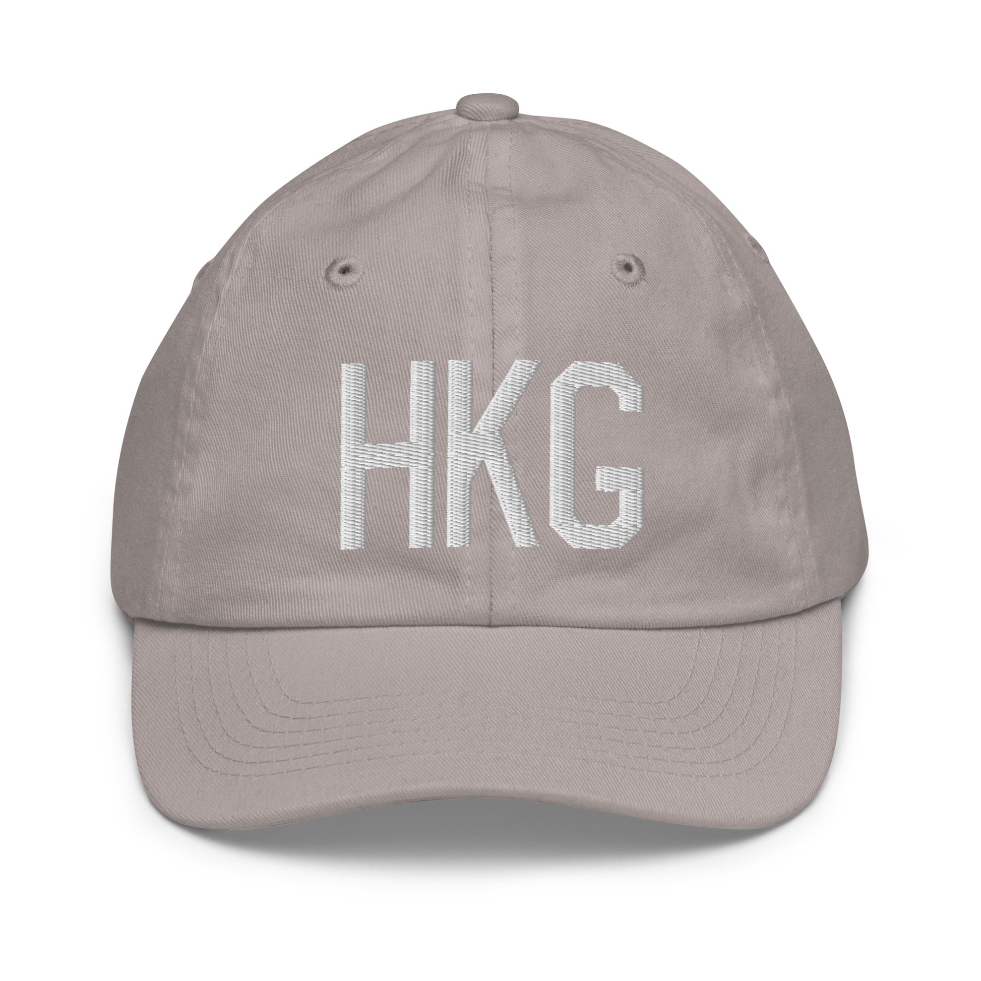HKG Hong Kong Kid's Baseball Cap • Air Force Lettering in White • YHM Designs - Image 25