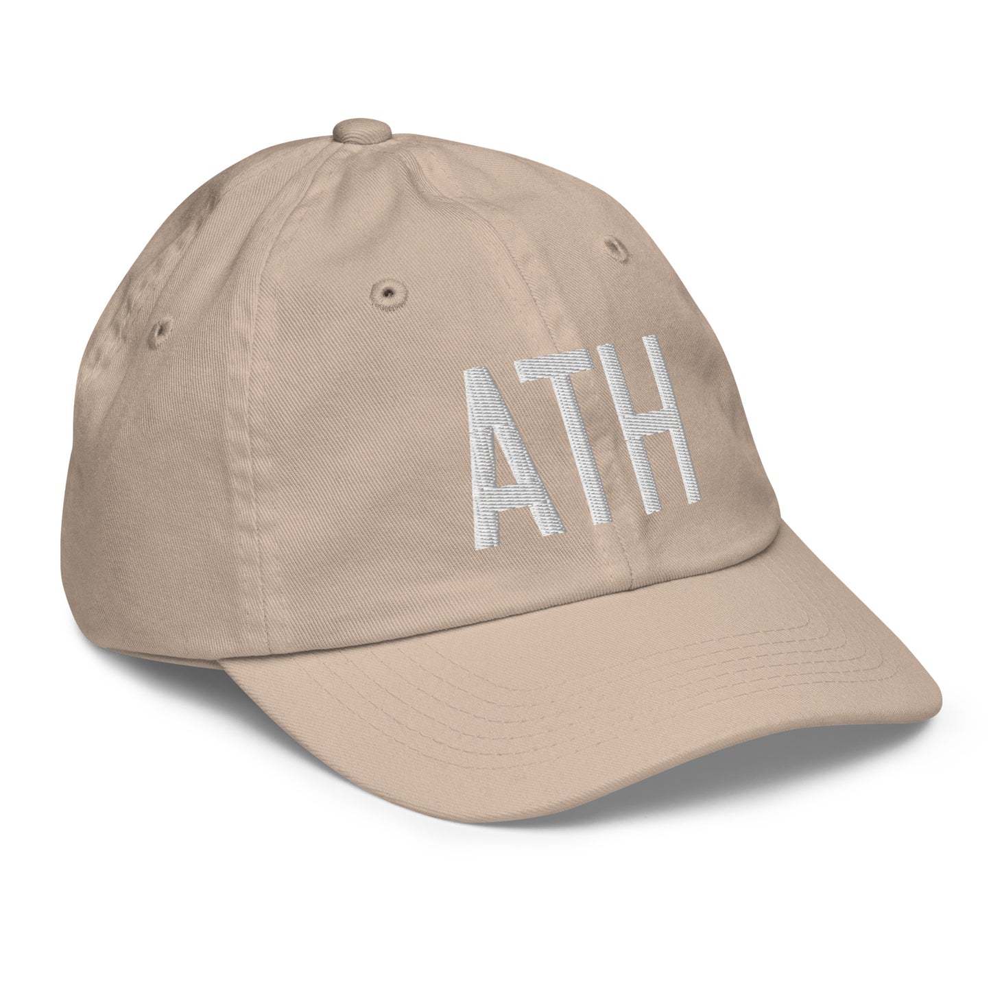 ATH Athens Kid's Baseball Cap • Air Force Lettering in White • YHM Designs - Image 29