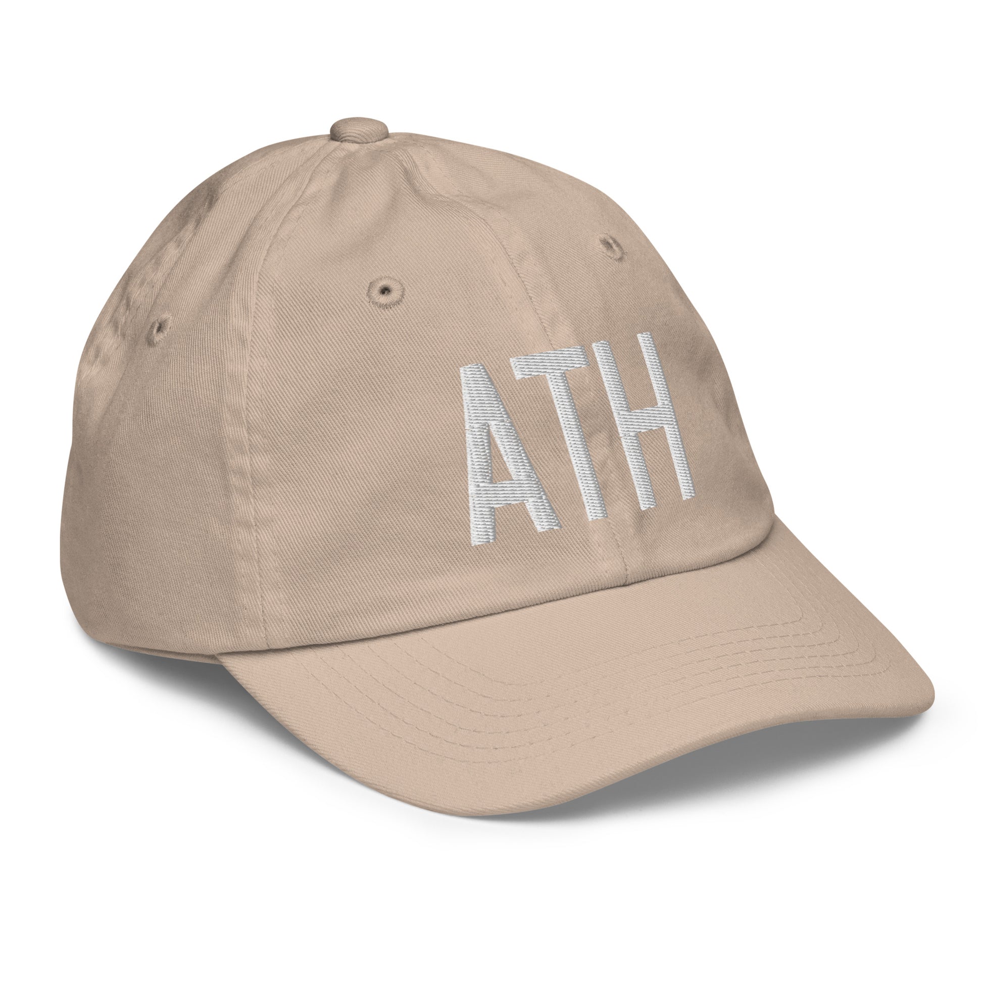 ATH Athens Kid's Baseball Cap • Air Force Lettering in White • YHM Designs - Image 29