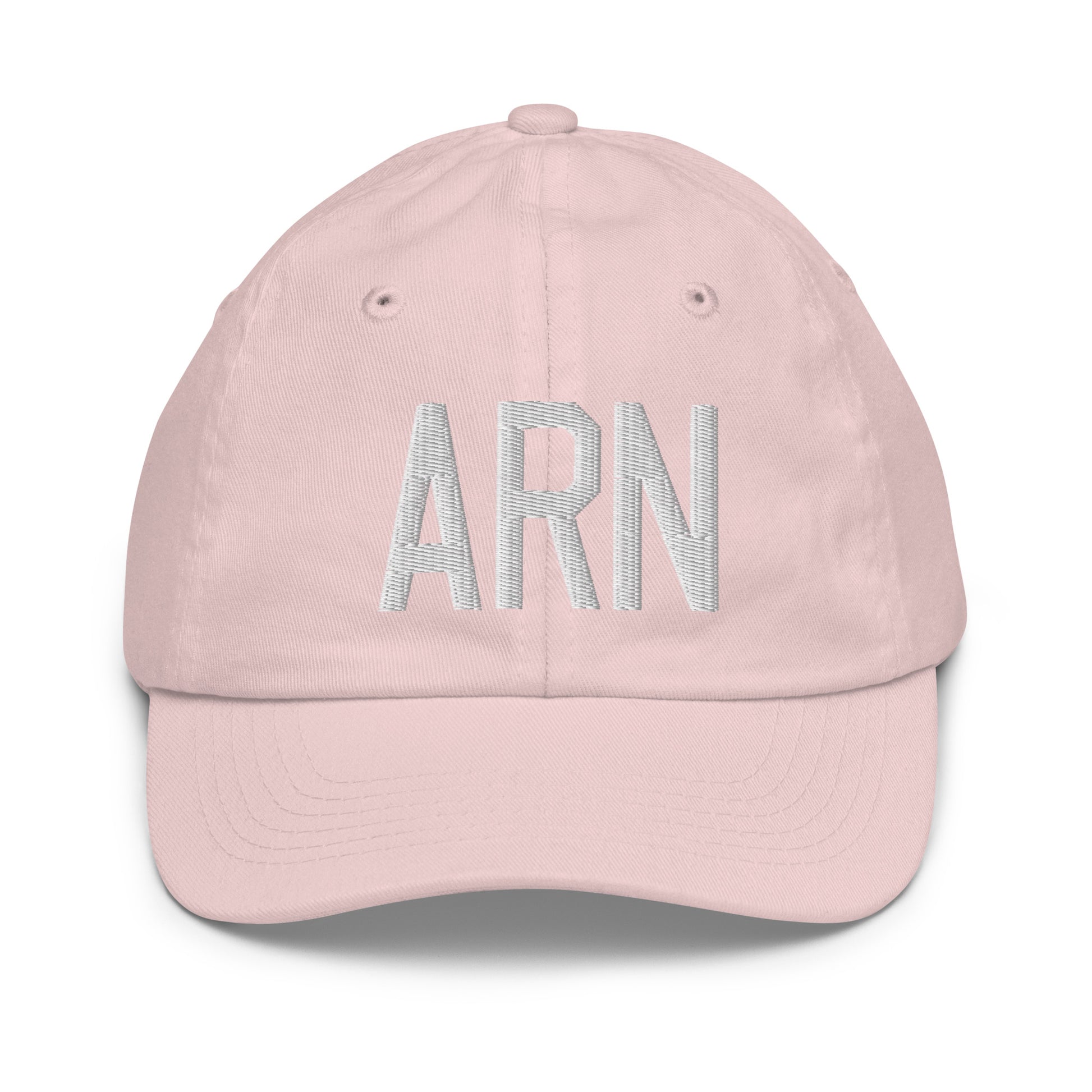 ARN Stockholm Kid's Baseball Cap • Air Force Lettering in White • YHM Designs - Image 31