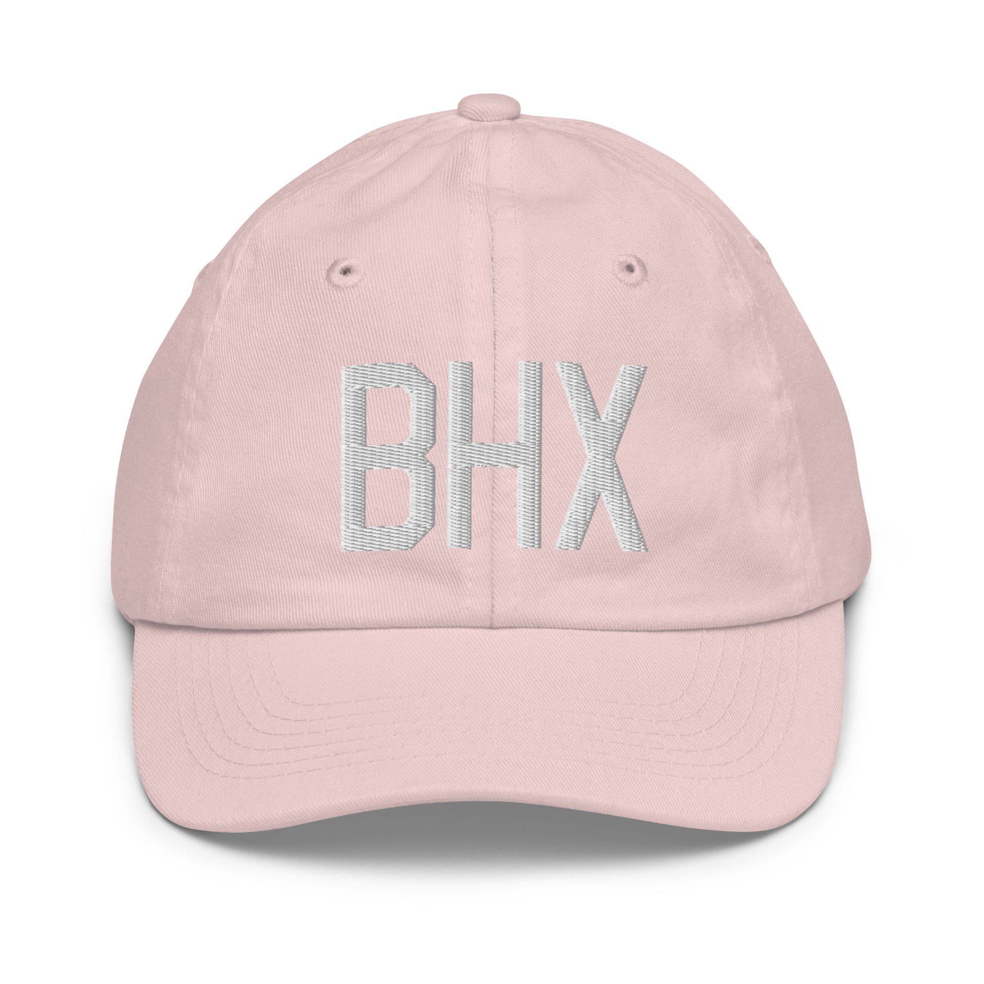 BHX Birmingham Kid's Baseball Cap • Air Force Lettering in White • YHM Designs - Image 31