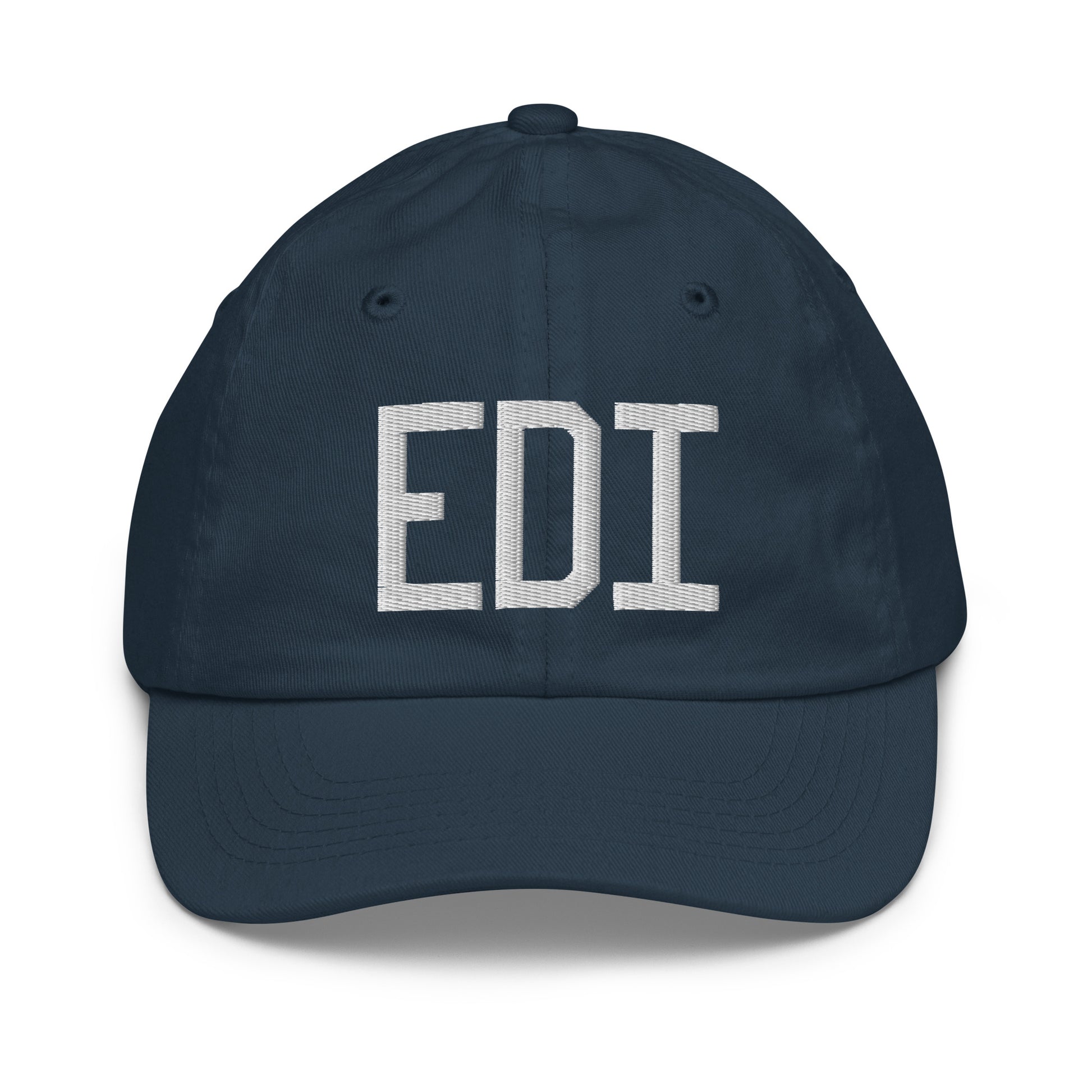 EDI Edinburgh Kid's Baseball Cap • Air Force Lettering in White • YHM Designs - Image 14