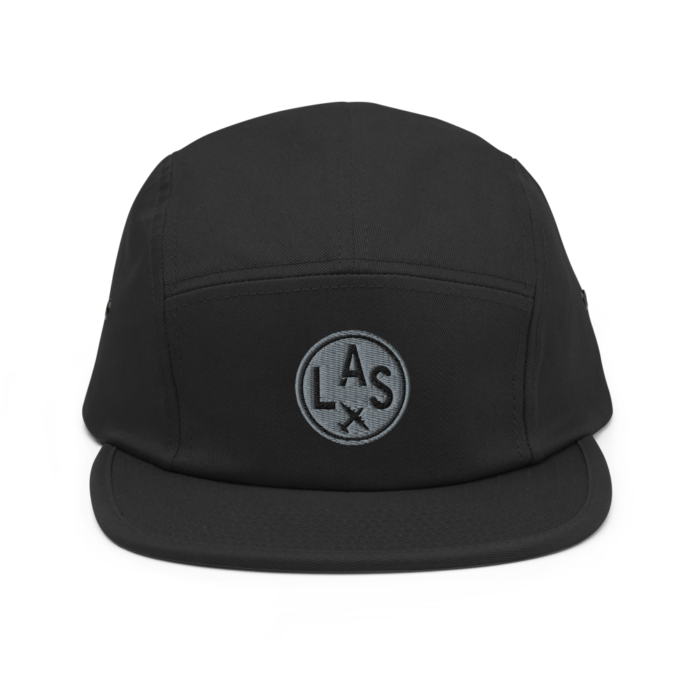 Airport Code Camper Hat - Roundel • LAS Las Vegas • YHM Designs - Image 05