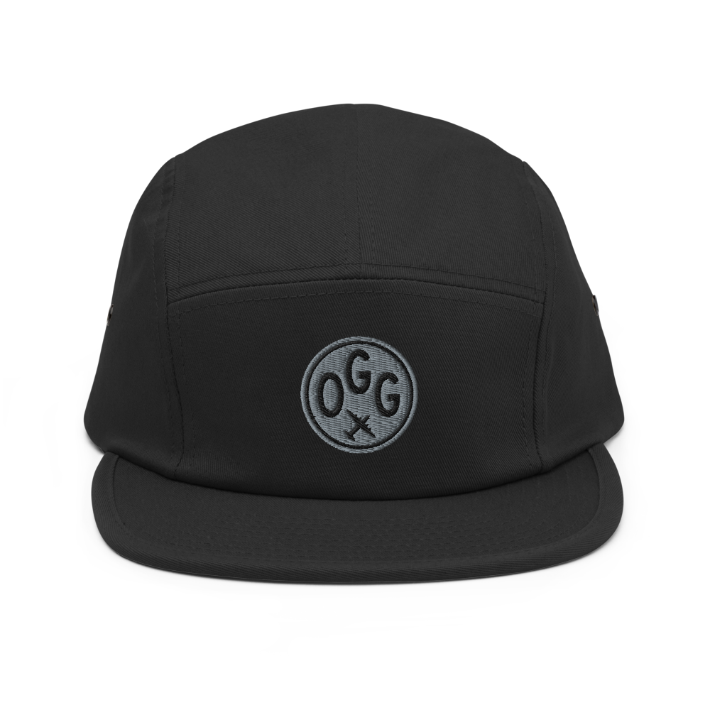 Airport Code Camper Hat - Roundel • OGG Maui • YHM Designs - Image 05