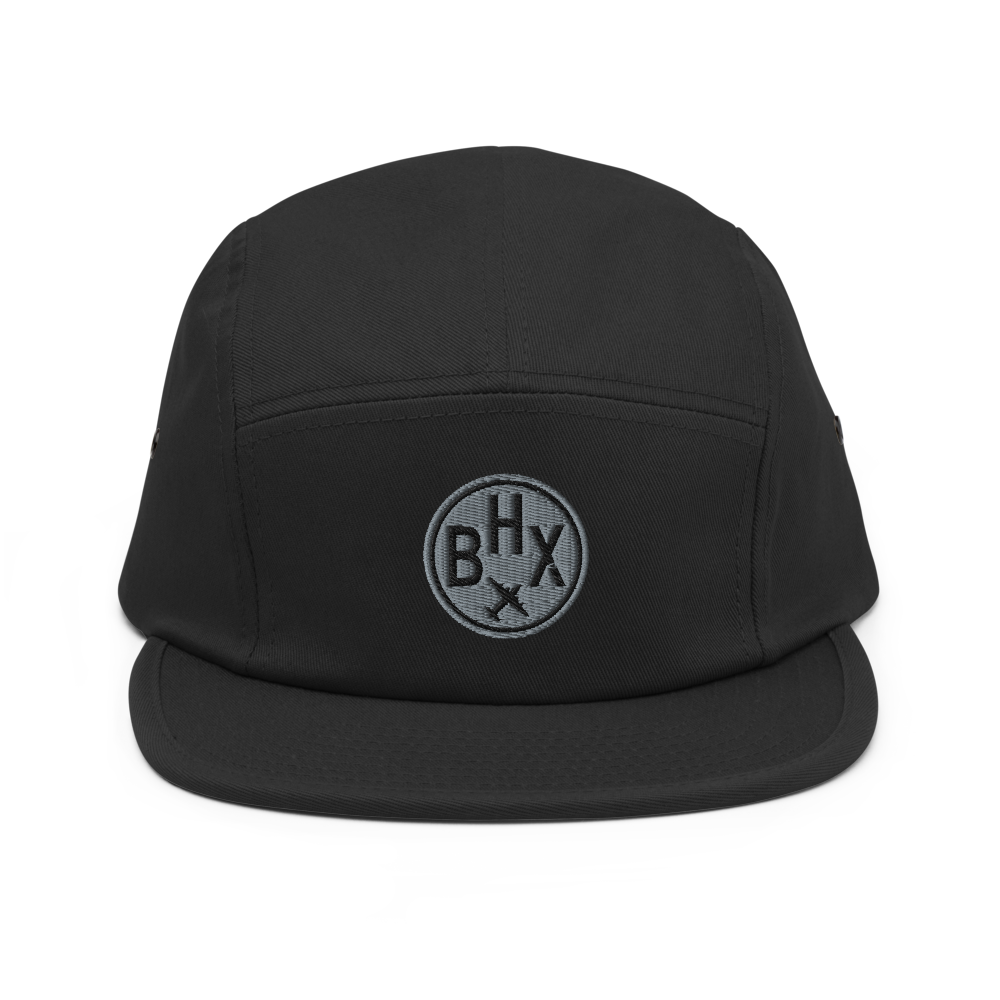 Airport Code Camper Hat - Roundel • BHX Birmingham • YHM Designs - Image 05