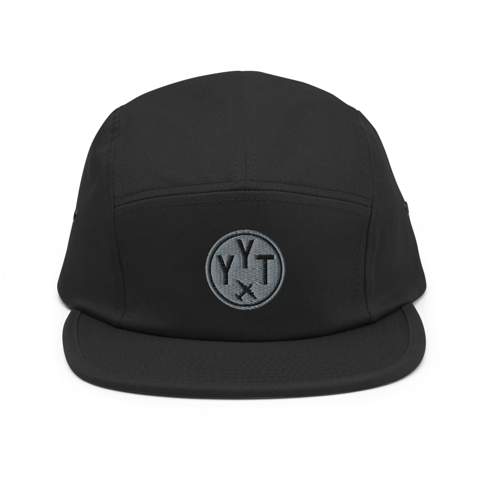 Airport Code Camper Hat - Roundel • YYT St. John's • YHM Designs - Image 05