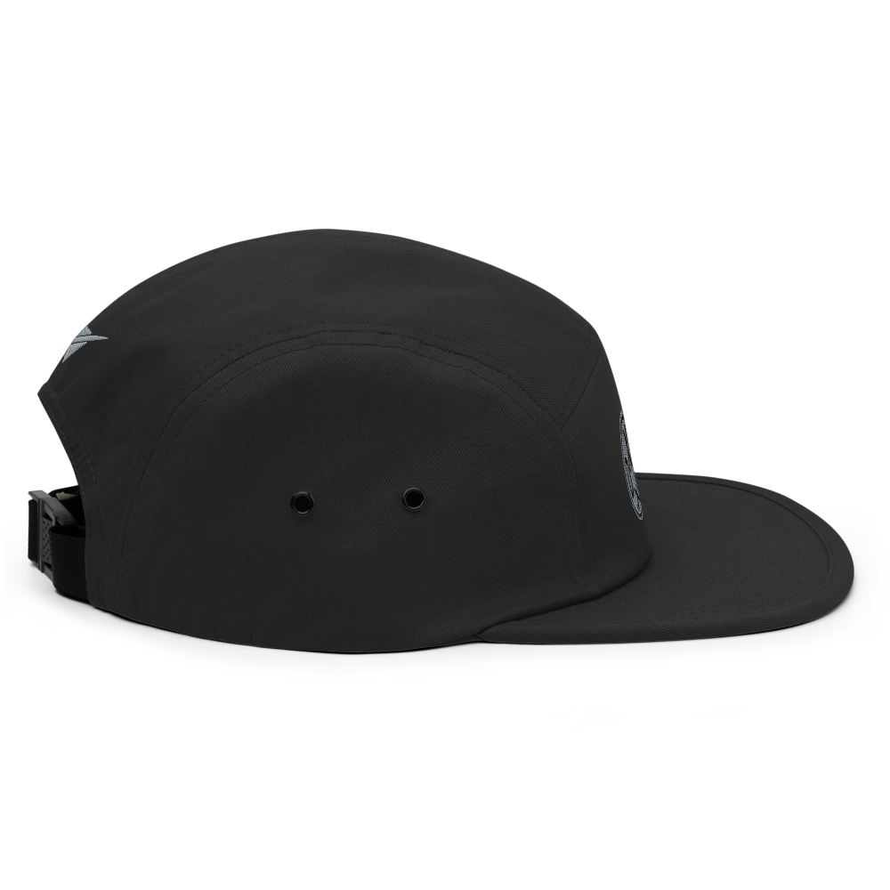 Airport Code Camper Hat - Roundel • DXB Dubai • YHM Designs - Image 07