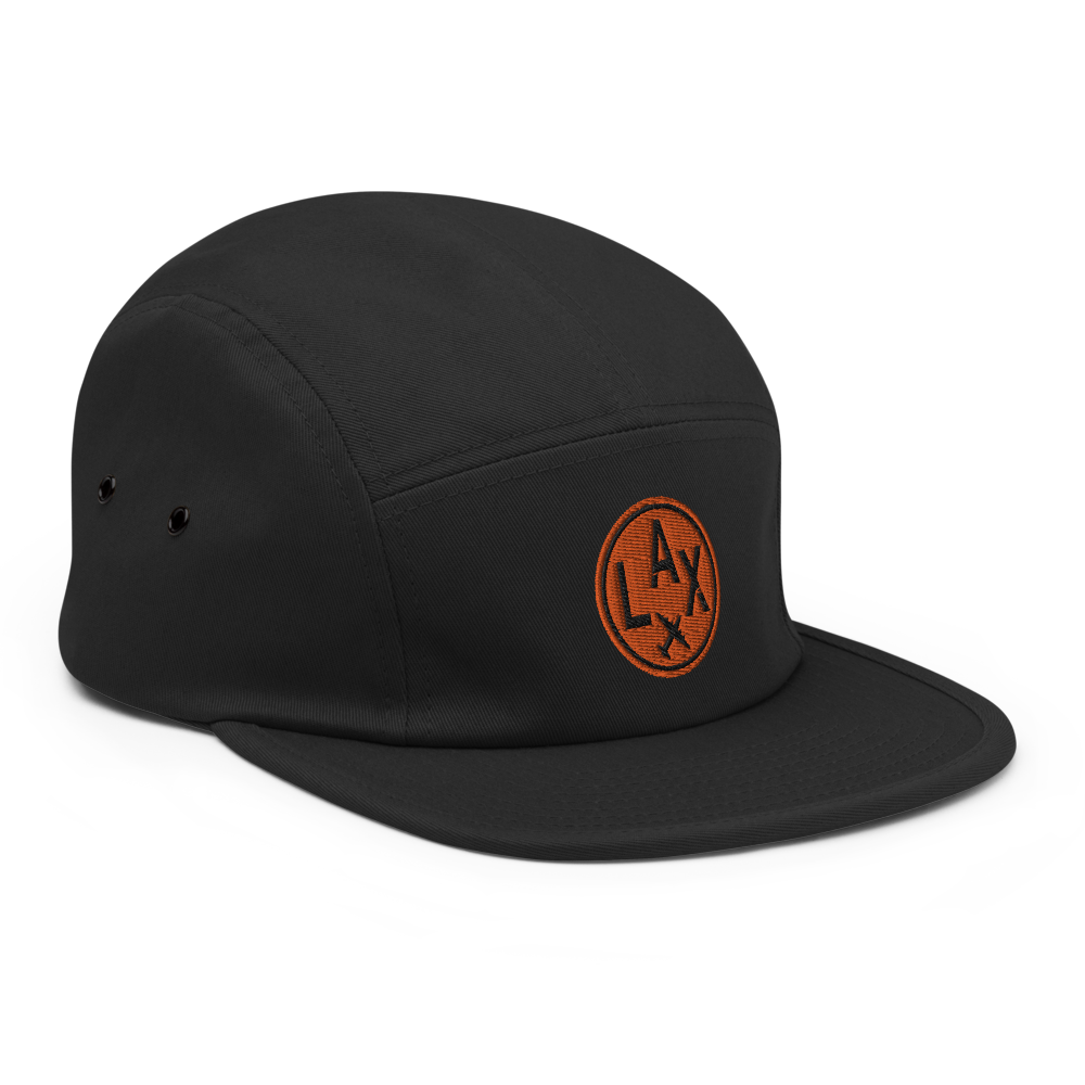 Airport Code Camper Hat - Roundel • LAX Los Angeles • YHM Designs - Image 13