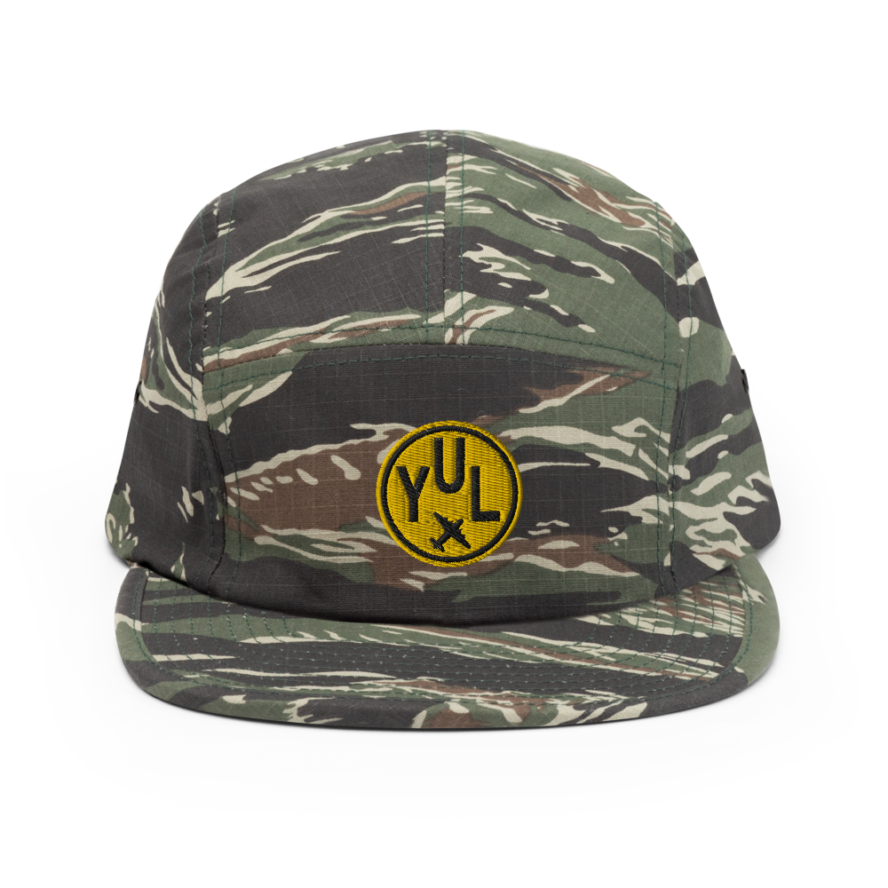 Airport Code Camper Hat - Roundel • YUL Montreal • YHM Designs - Image 07