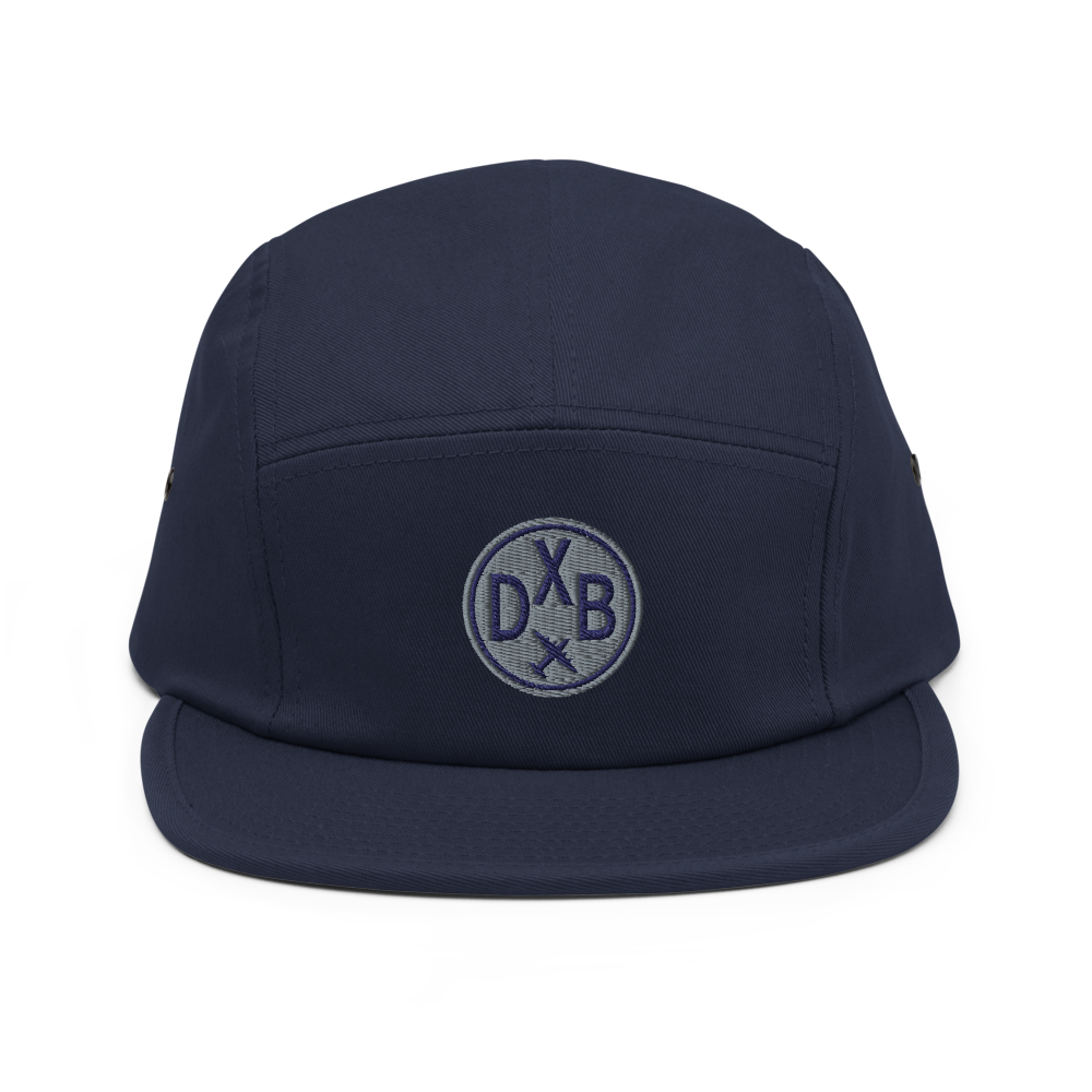 Airport Code Camper Hat - Roundel • DXB Dubai • YHM Designs - Image 10