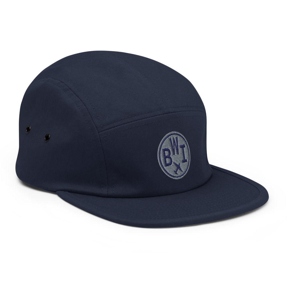 Airport Code Camper Hat - Roundel • BWI Baltimore • YHM Designs - Image 13