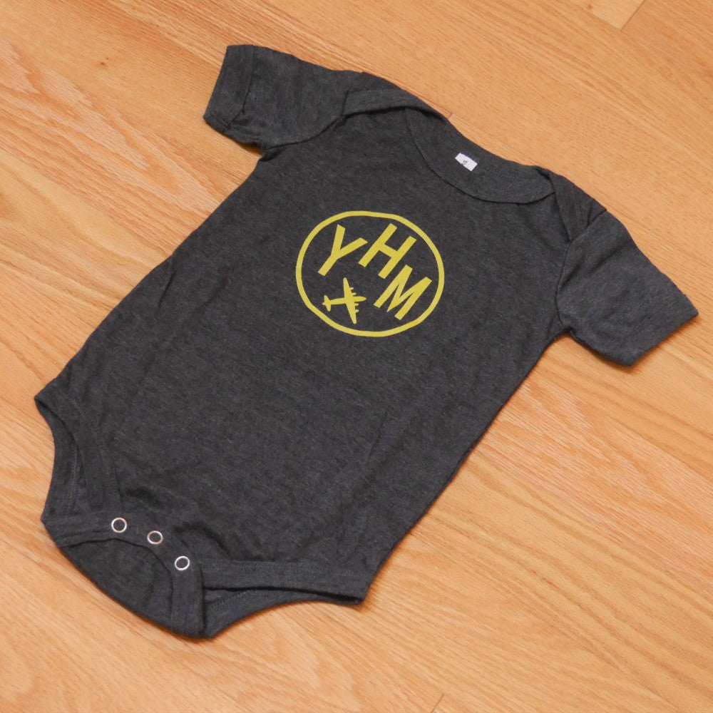 Airport Code Baby Bodysuit - Green • ANC Anchorage • YHM Designs - Image 10