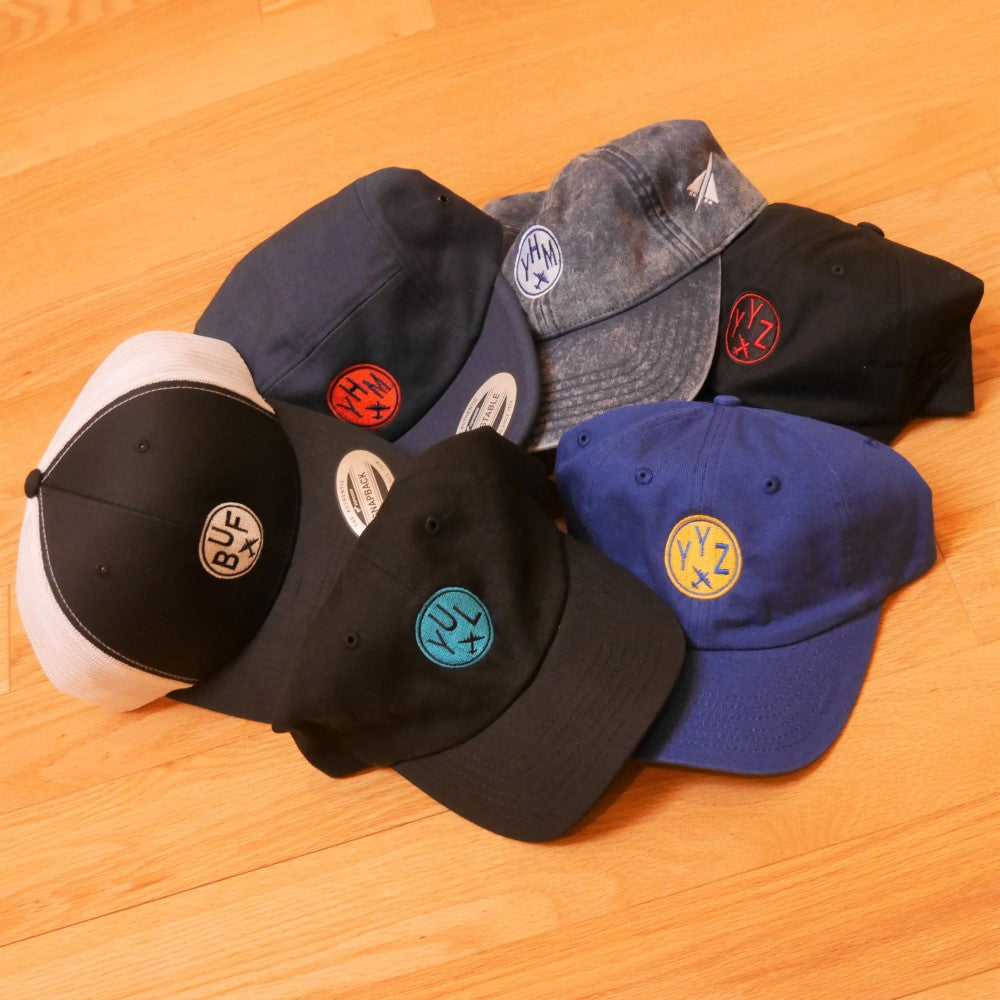 Roundel Kid's Baseball Cap - Gold • YEG Edmonton • YHM Designs - Image 14