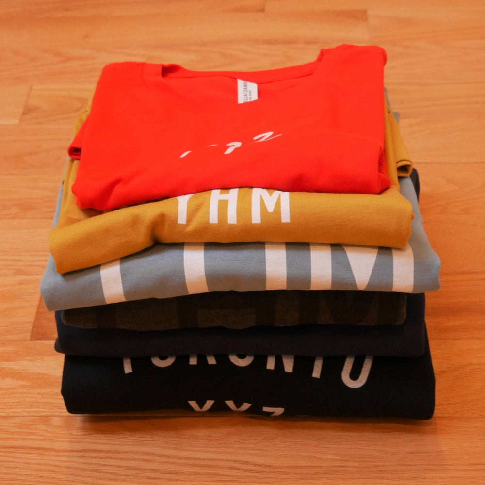 Airport Code Men's T-Shirt - Orange Graphic • DCA Washington • YHM Designs - Image 11