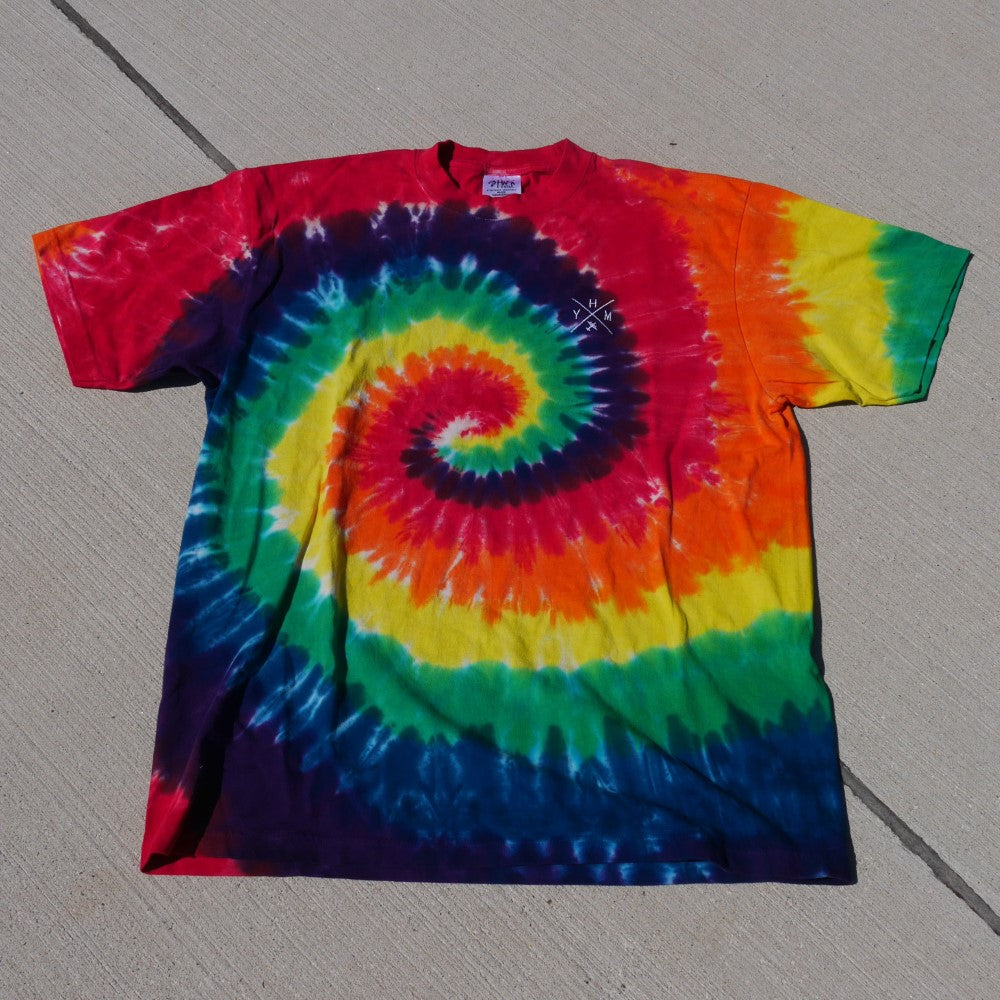 Crossed-X Oversized Tie-Dye T-Shirt • YLW Kelowna • YHM Designs - Image 20