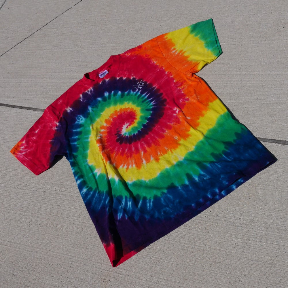 Crossed-X Oversized Tie-Dye T-Shirt • YLW Kelowna • YHM Designs - Image 21