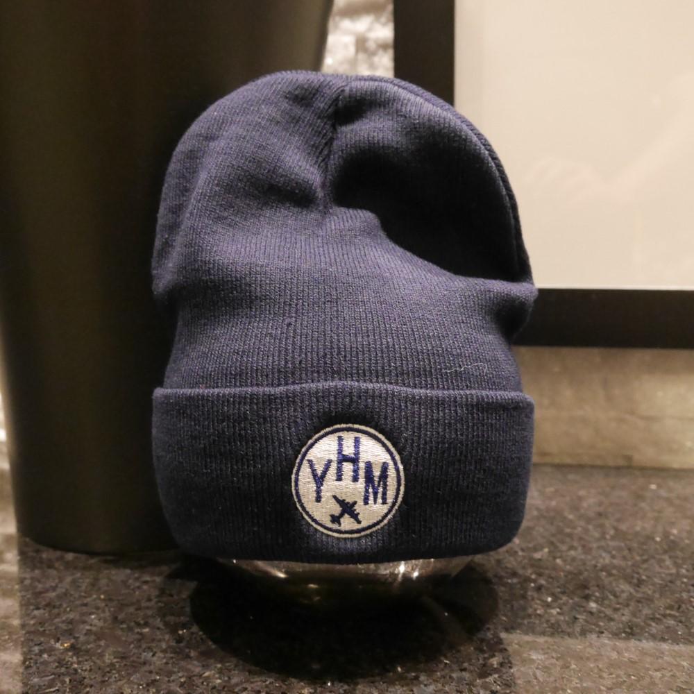 Roundel Bucket Hat - Navy Blue & White • YUL Montreal • YHM Designs - Image 12
