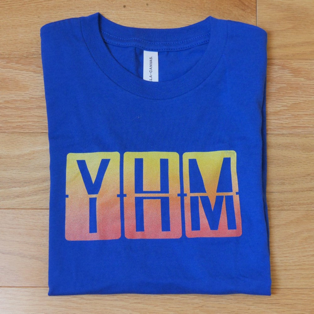 Kid's Airport Code Tee - Viking Blue Graphic • AMS Amsterdam • YHM Designs - Image 11