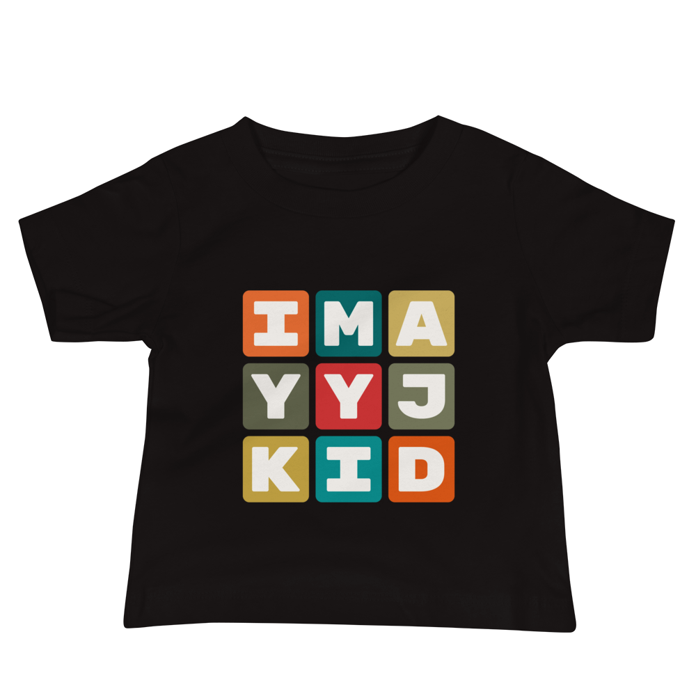 Baby T-Shirt - Colourful Blocks • YYJ Victoria • YHM Designs - Image 02