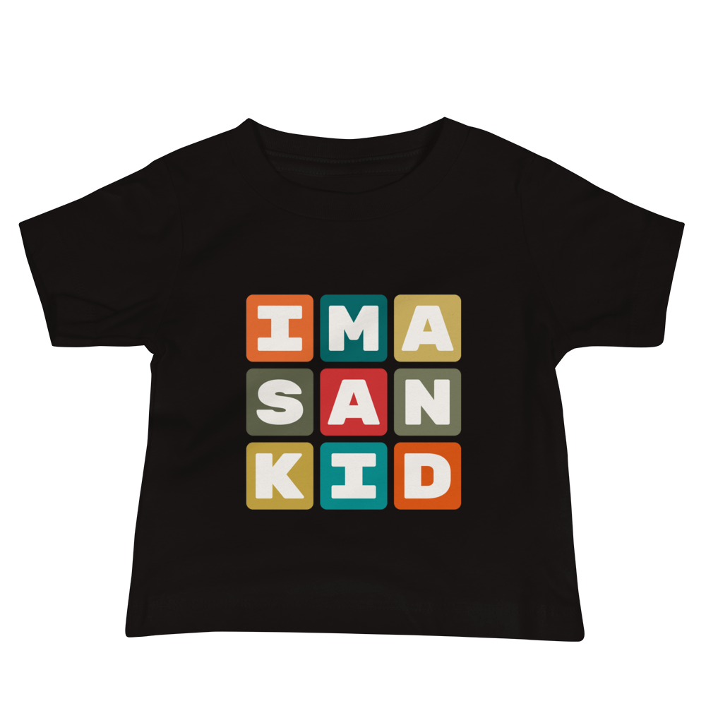 Baby T-Shirt - Colourful Blocks • SAN San Diego • YHM Designs - Image 02