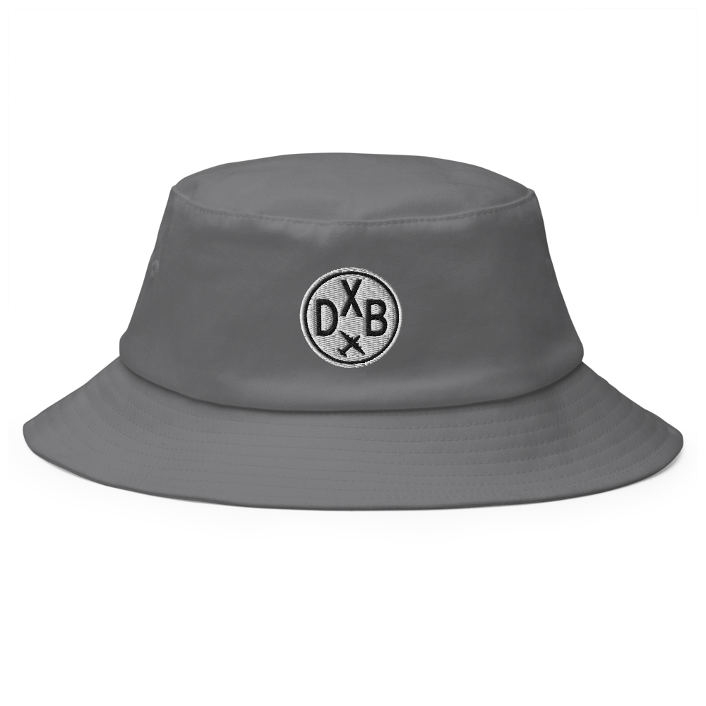 Roundel Bucket Hat - Black & White • DXB Dubai • YHM Designs - Image 06