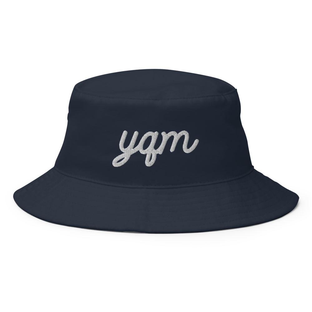 Vintage Script Bucket Hat • YQM Moncton • YHM Designs - Image 07