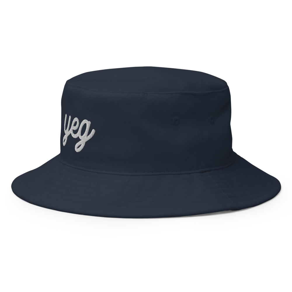 Vintage Script Bucket Hat • YEG Edmonton • YHM Designs - Image 08