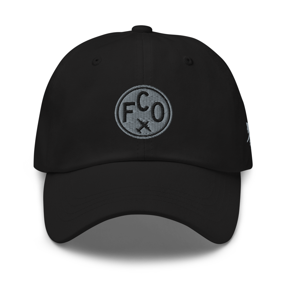 Roundel Design Baseball Cap • FCO Rome • YHM Designs - Image 05