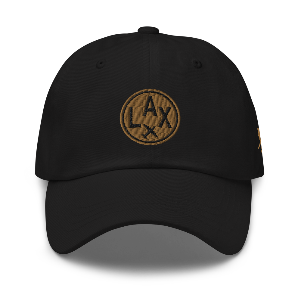 Roundel Design Baseball Cap • LAX Los Angeles • YHM Designs - Image 07