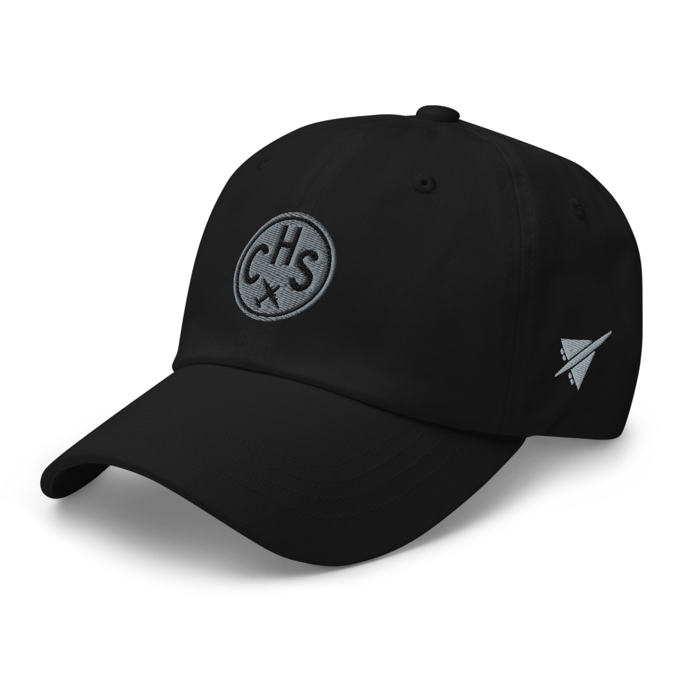 Roundel Baseball Cap - Grey • CHS Charleston • YHM Designs - Image 01