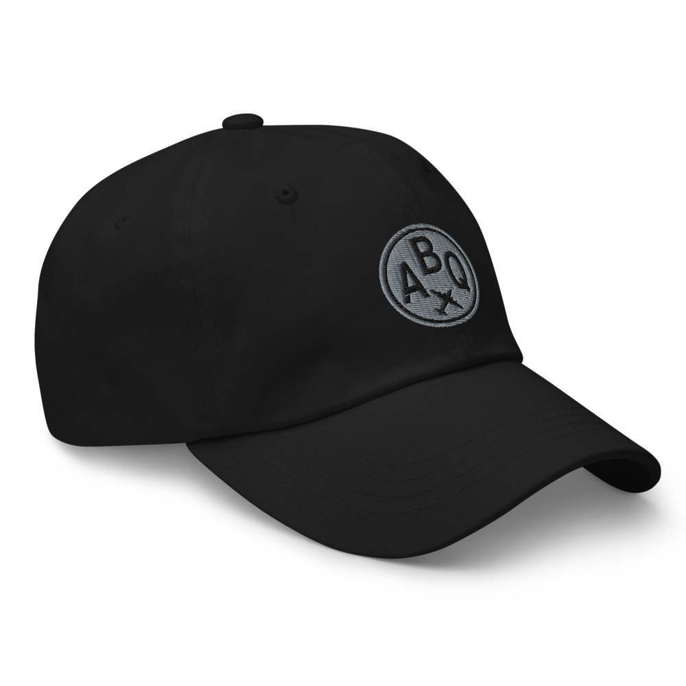 Roundel Baseball Cap - Grey • ABQ Albuquerque • YHM Designs - Image 06