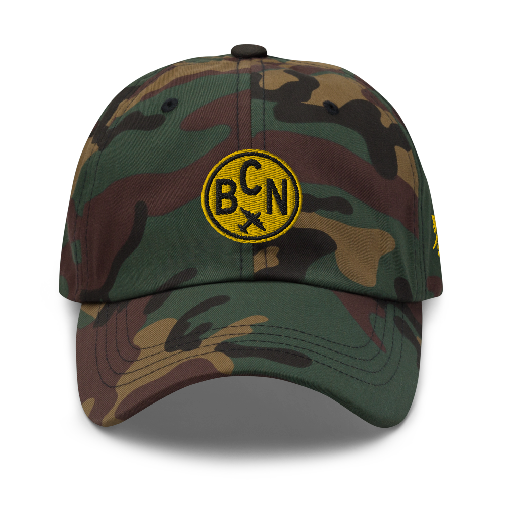 Roundel Design Baseball Cap • BCN Barcelona • YHM Designs - Image 07