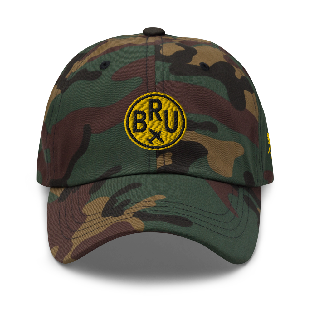 Roundel Design Baseball Cap • BRU Brussels • YHM Designs - Image 07