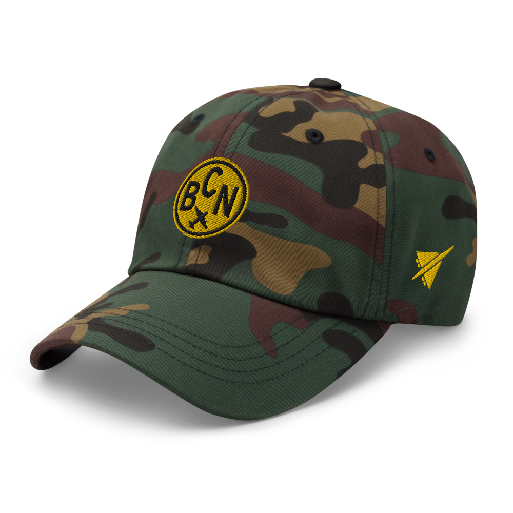 Roundel Design Baseball Cap • BCN Barcelona • YHM Designs - Image 08