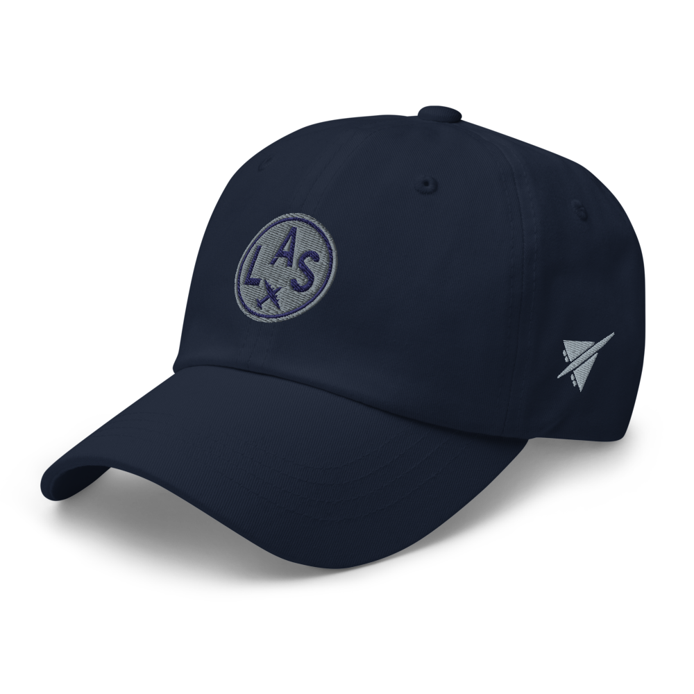 Roundel Baseball Cap - Grey • LAS Las Vegas • YHM Designs - Image 08