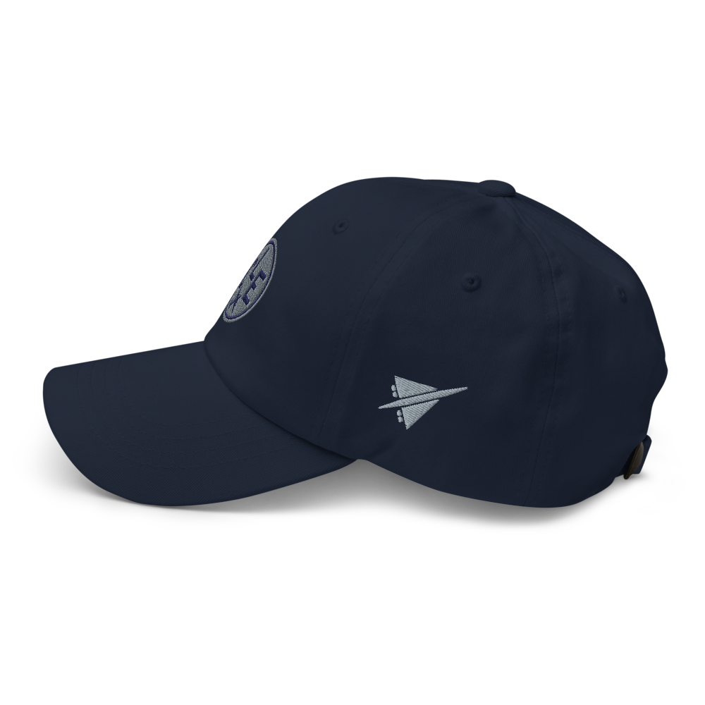 Roundel Baseball Cap - Grey • CLE Cleveland • YHM Designs - Image 11
