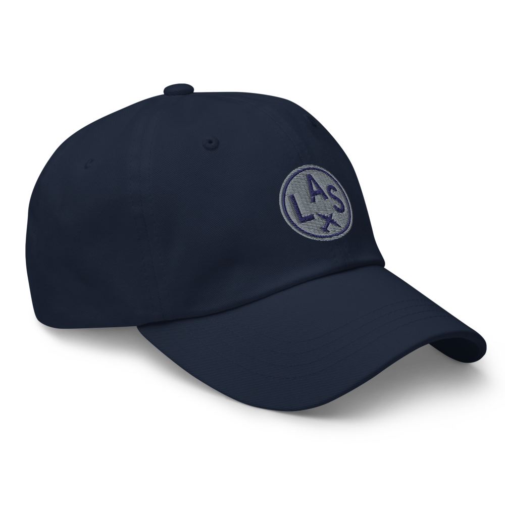 Roundel Baseball Cap - Grey • LAS Las Vegas • YHM Designs - Image 10