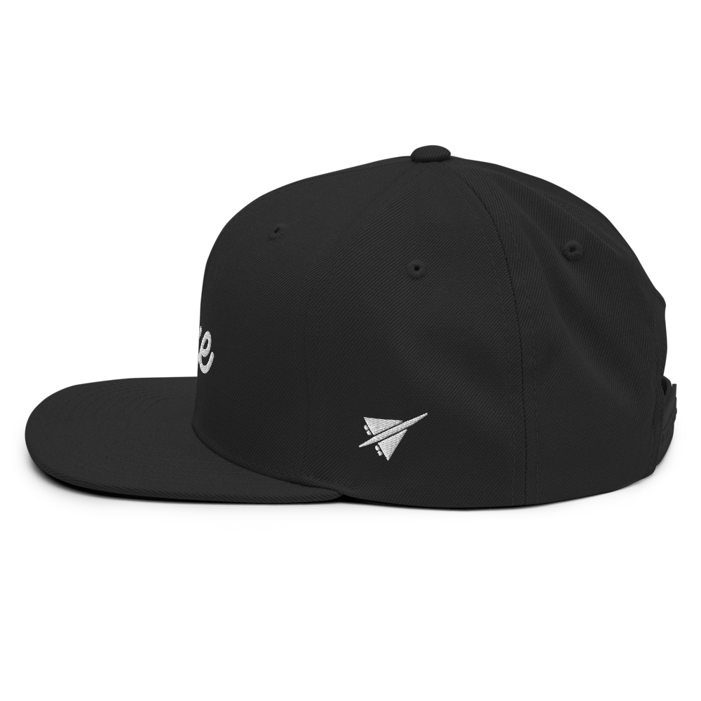 Vintage Script Snapback Hat • YXE Saskatoon • YHM Designs - Image 09