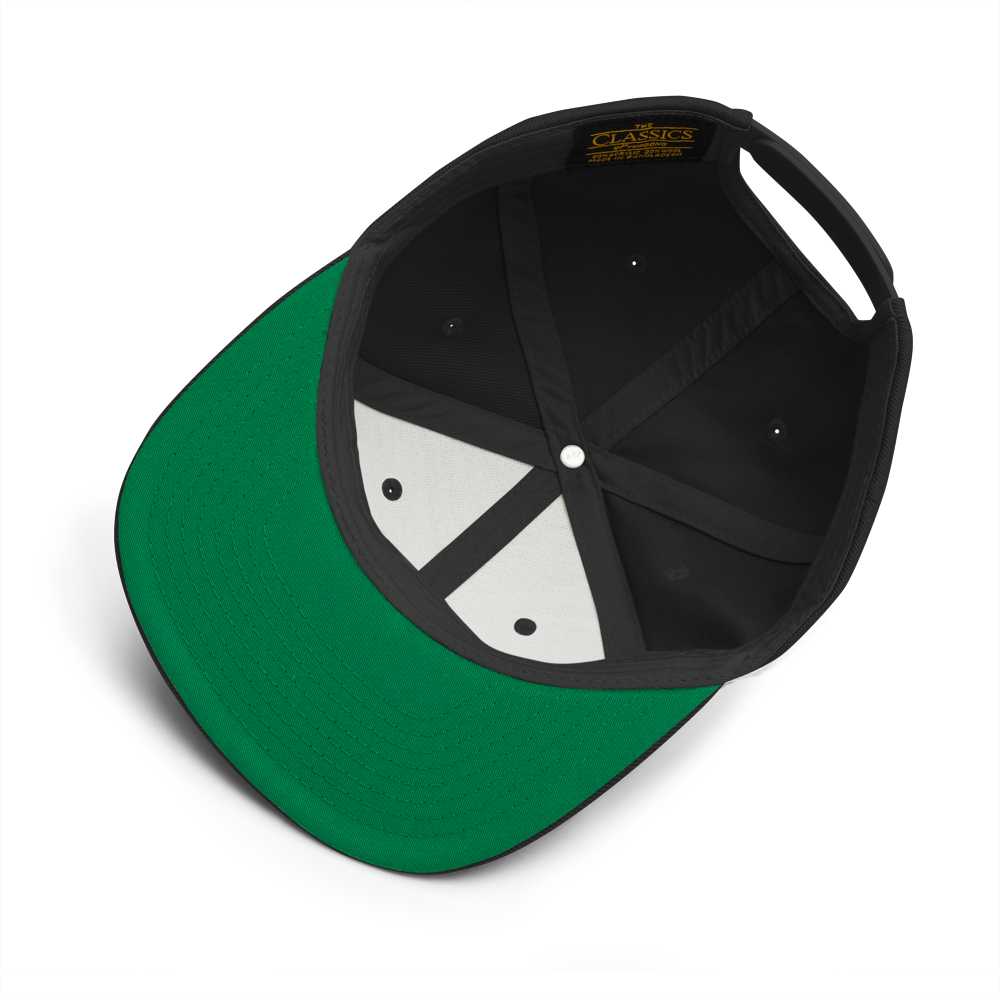 Vintage Script Snapback Hat • YXE Saskatoon • YHM Designs - Image 03