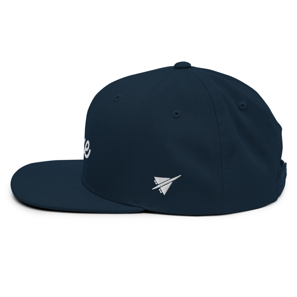 Vintage Script Snapback Hat • YXE Saskatoon • YHM Designs - Image 06