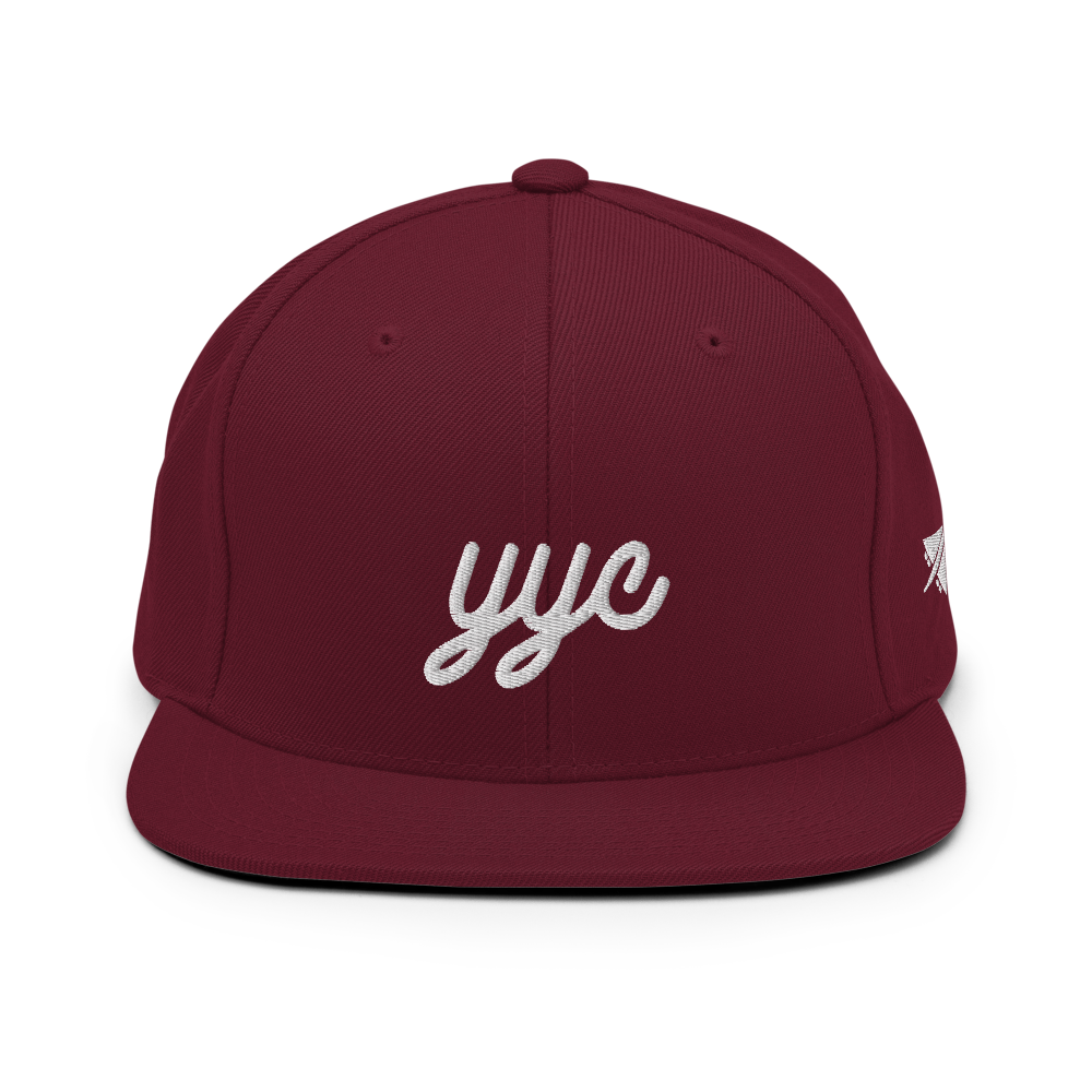 Vintage Script Snapback Hat • YYC Calgary • YHM Designs - Image 10