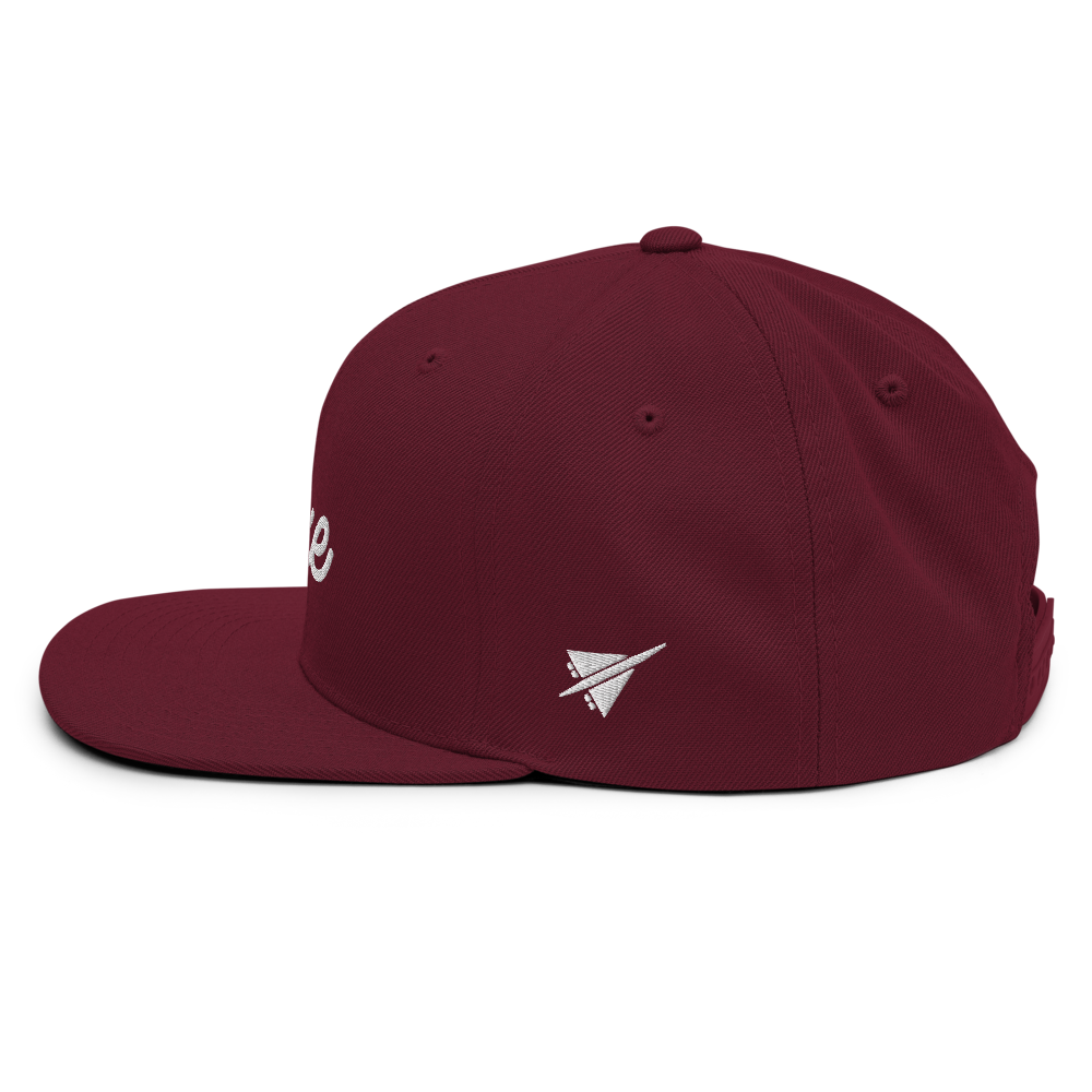 Vintage Script Snapback Hat • YXE Saskatoon • YHM Designs - Image 11