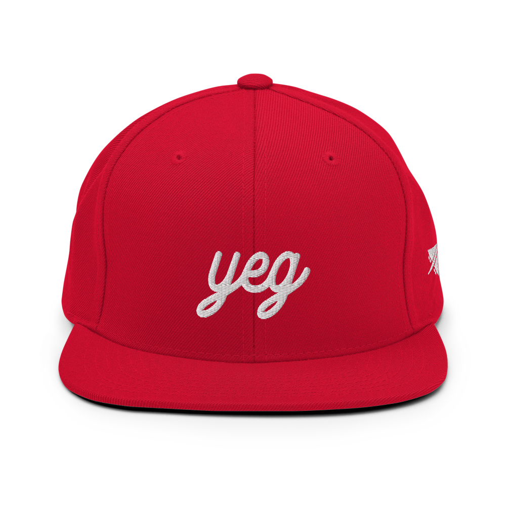 Vintage Script Snapback Hat • YEG Edmonton • YHM Designs - Image 13