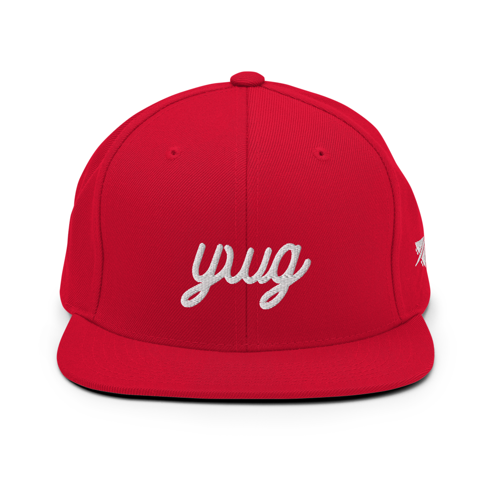 Vintage Script Snapback Hat • YWG Winnipeg • YHM Designs - Image 13