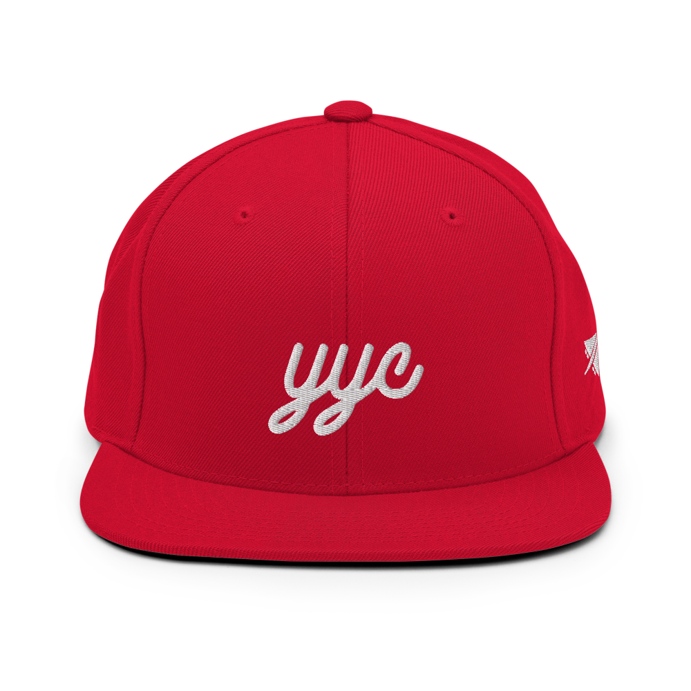 Vintage Script Snapback Hat • YYC Calgary • YHM Designs - Image 13