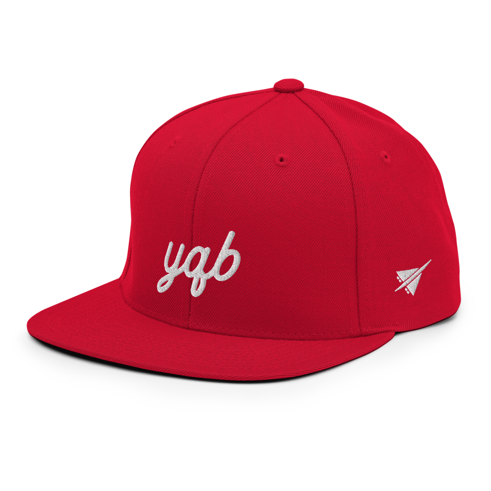Vintage Script Snapback Hat • YQB Quebec City • YHM Designs - Image 15